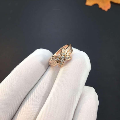 [LUXORA]JEUX DE PINK GOLD DIAMOND RING