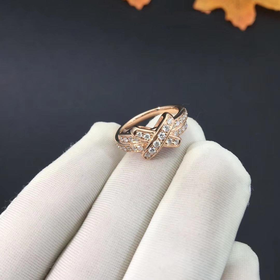 [LUXORA]JEUX DE RING PINK GOLD DIAMOND
