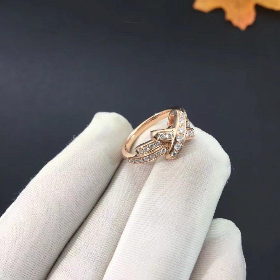 [LUXORA]JEUX DE RING PINK GOLD DIAMOND