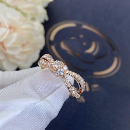 [LUXORA]LIENS PINK GOLD DIAMOND RING