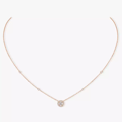 [LUXORA]Diamond Necklace 0,20ct Brilliant Shape Joy