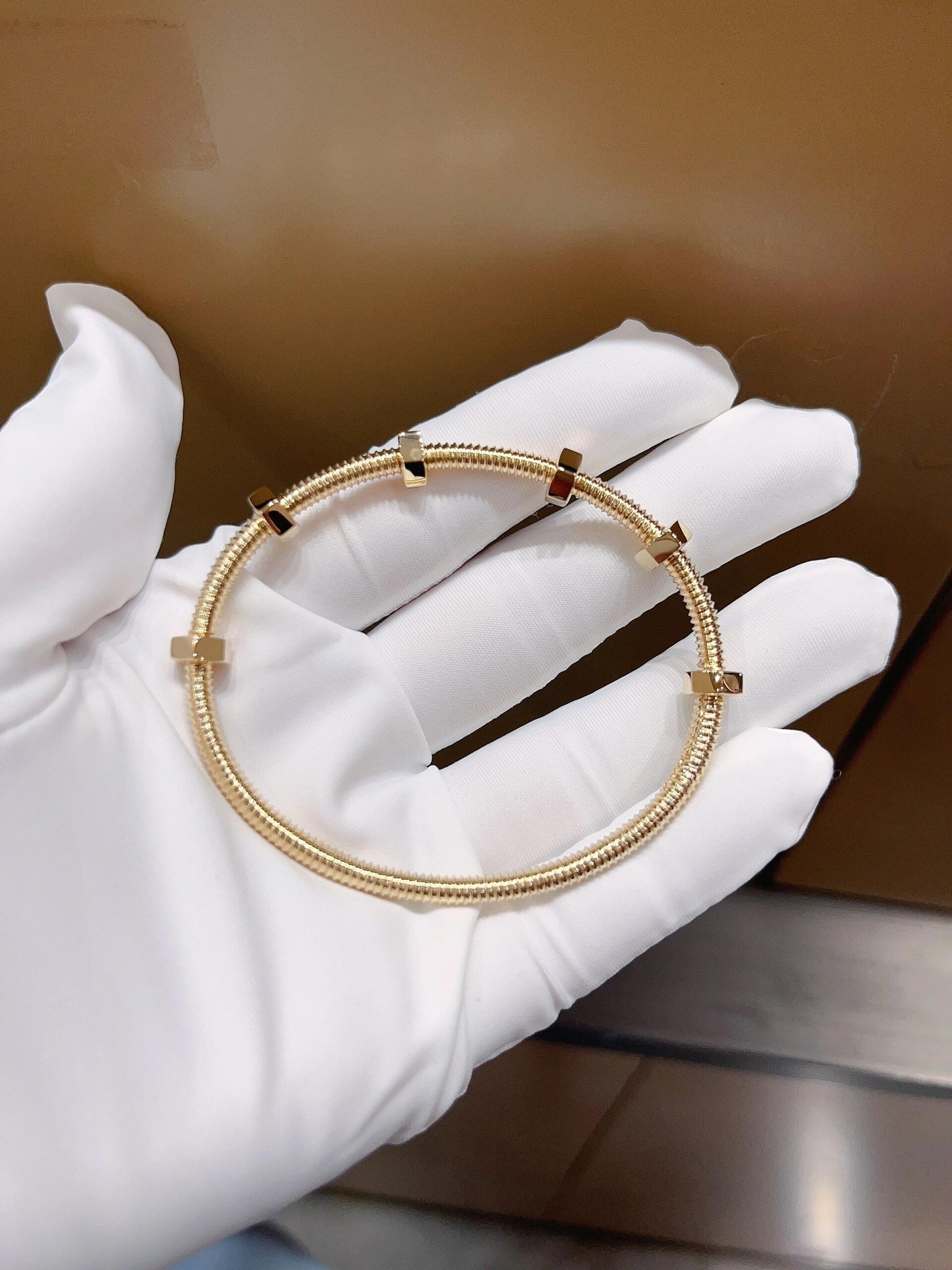 [LUXORA jewelrys]CT THREADED BRACELET