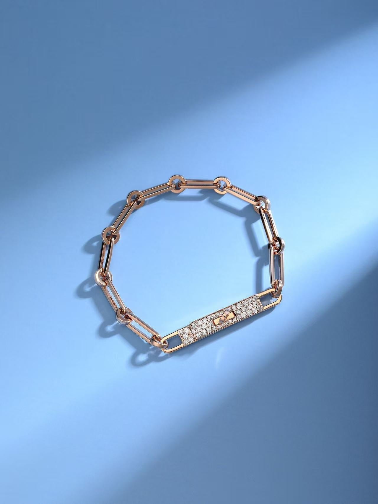 [LUXORA]CHAINE BRACELET SMALL MODEL DIAMOND