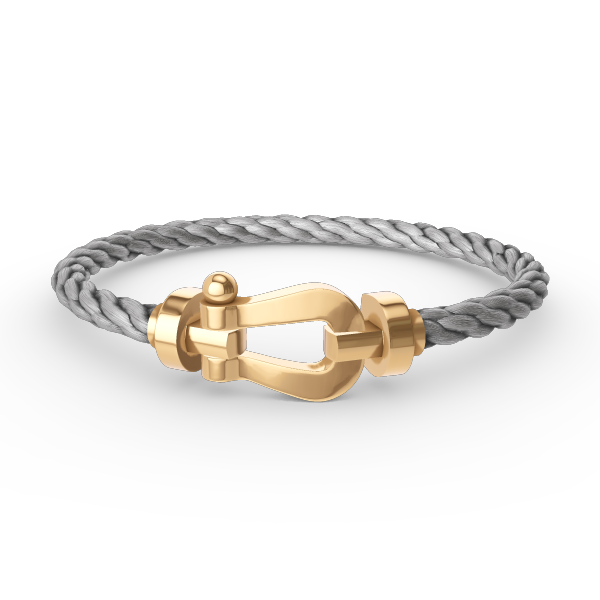 [LUXORA]FORCE LARGE HORSESHOE NO DIAMOND BRACELET GOLD