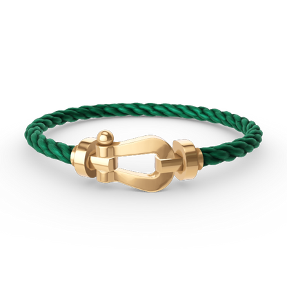 [LUXORA]FORCE LARGE HORSESHOE NO DIAMOND BRACELET GOLD
