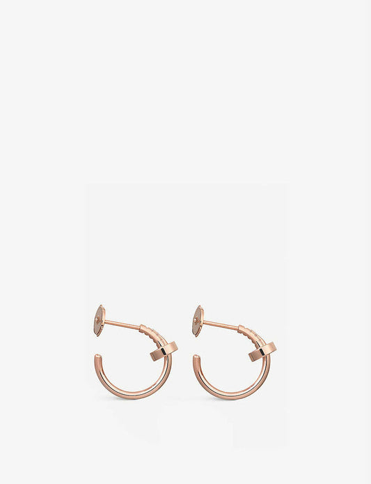 [LUXORA]JUSTE EARRINGS PINK GOLD