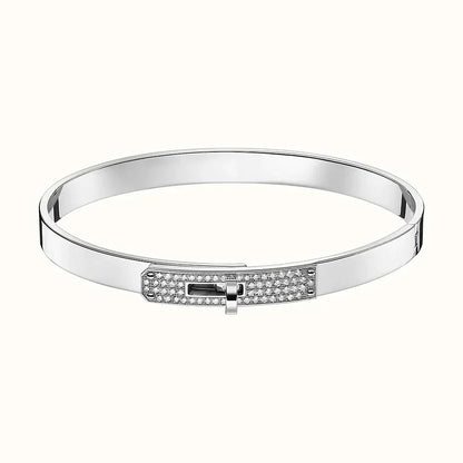 [LUXORA]KELLY SILVER DIAMOND BRACELET
