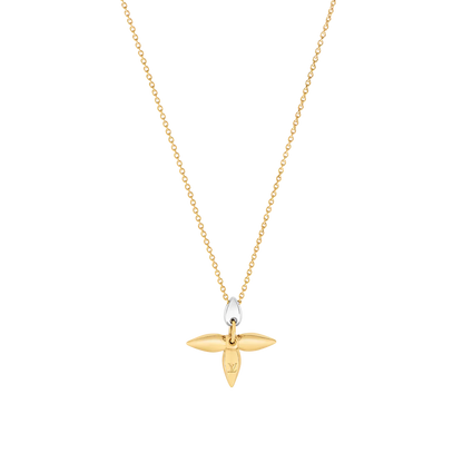 [LUXORA]LOUISETTE PEDANT GOLD NECKLACE