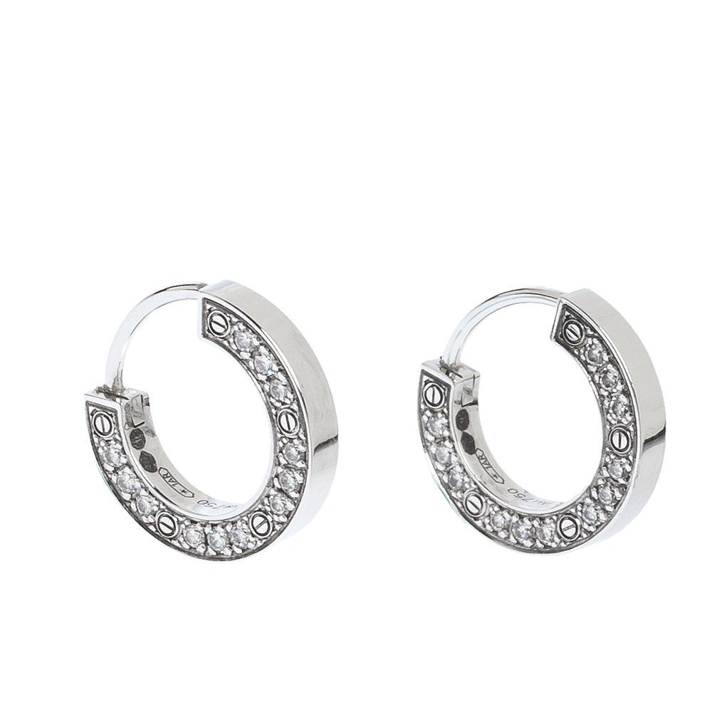 [LUXORA]LOVE DIAMOND EARRINGS