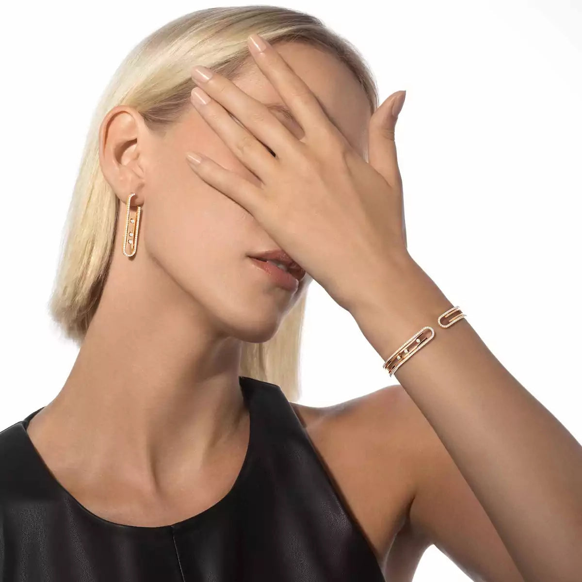[LUXORA]Diamond Pendant Earrings Move 10Th