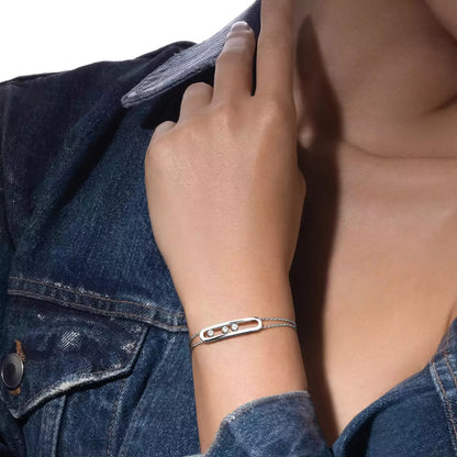 [LUXORA]Demo Eye Diamond Bracelet