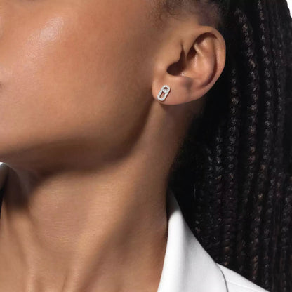 [LUXORA]Move Uno Diamond Earrings