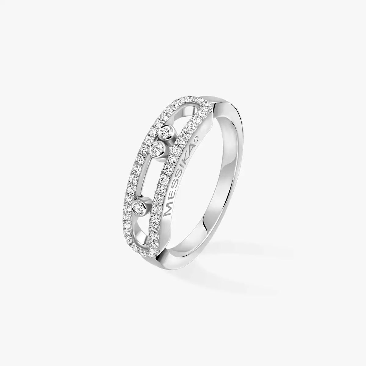 [LUXORA] Baby Move Gold Diamond Pave_ Ring