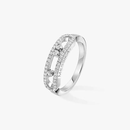 [LUXORA] Baby Move Gold Diamond Pave_ Ring