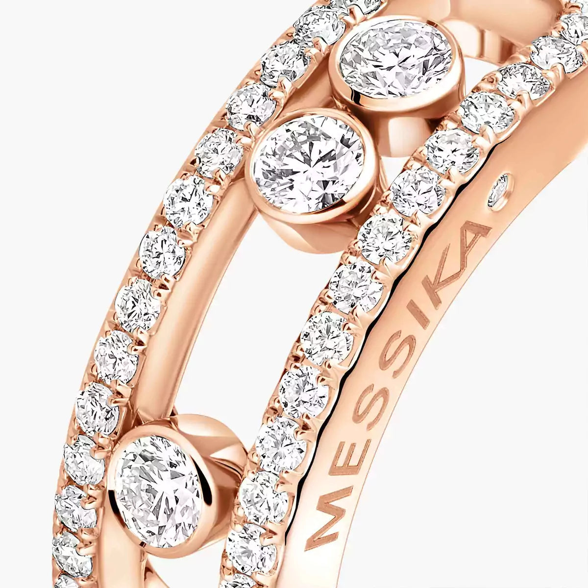 [LUXORA] Move Gold Diamond Pave_ Ring