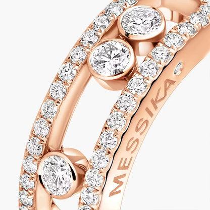 [LUXORA] Move Gold Diamond Pave_ Ring