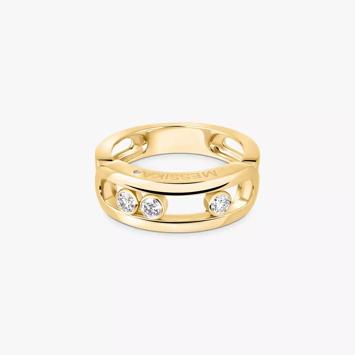 [LUXORA] MoveGold Diamond Ring