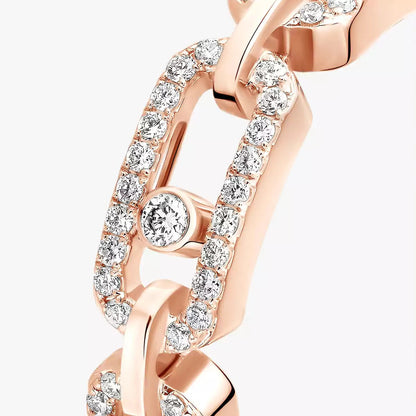 [LUXORA]Move Link Pave_-Set Diamond Ring in Gold
