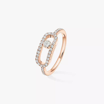 [LUXORA]Move Uno Diamond Ring in Gold