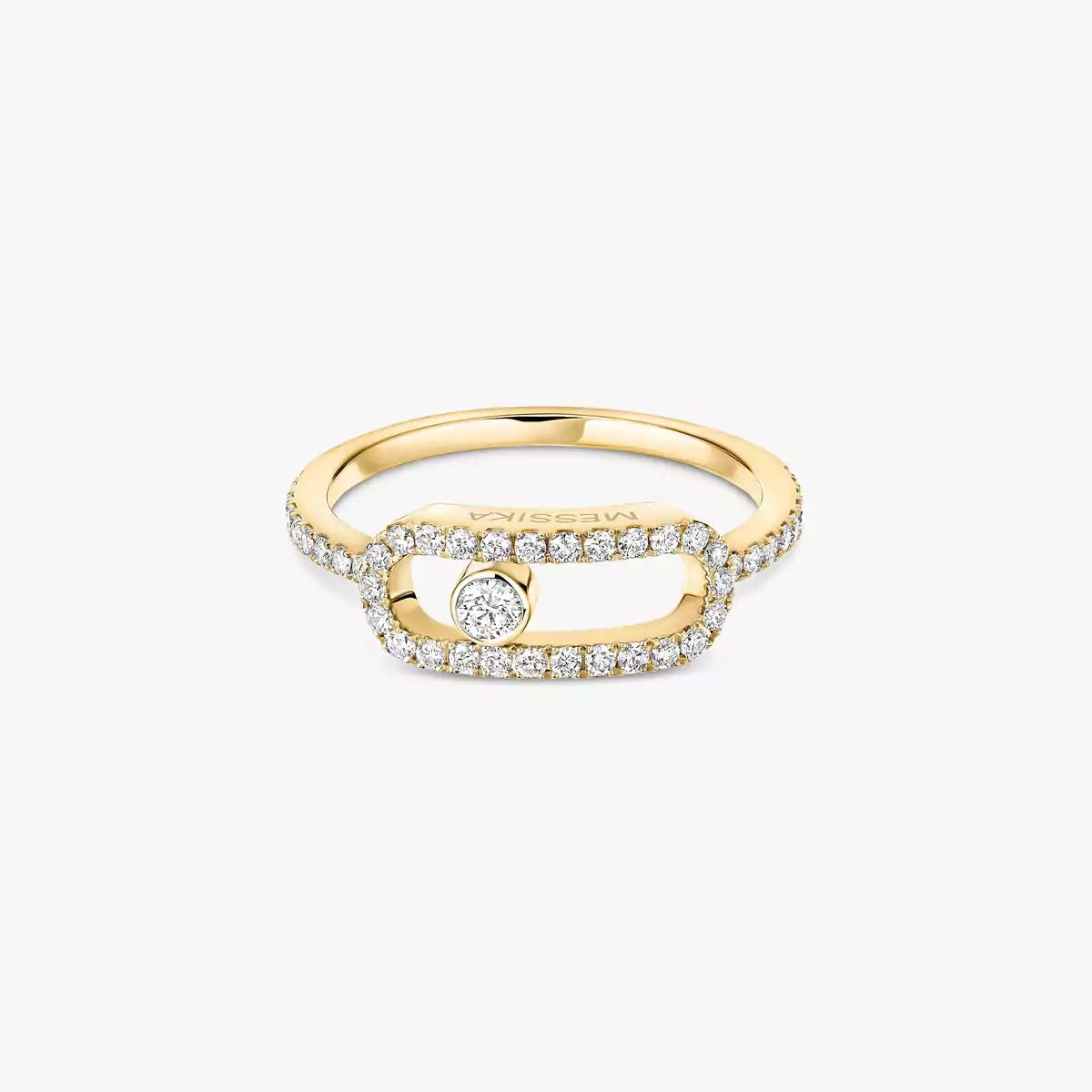 [LUXORA]Move Uno Diamond Ring in Gold