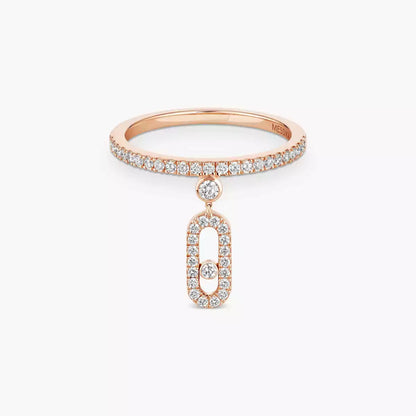 [LUXORA]Move Uno Diamond Ring