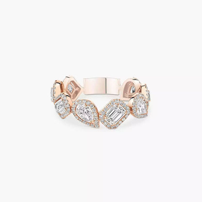 [LUXORA]Diamond Wedding Ring My Twin
