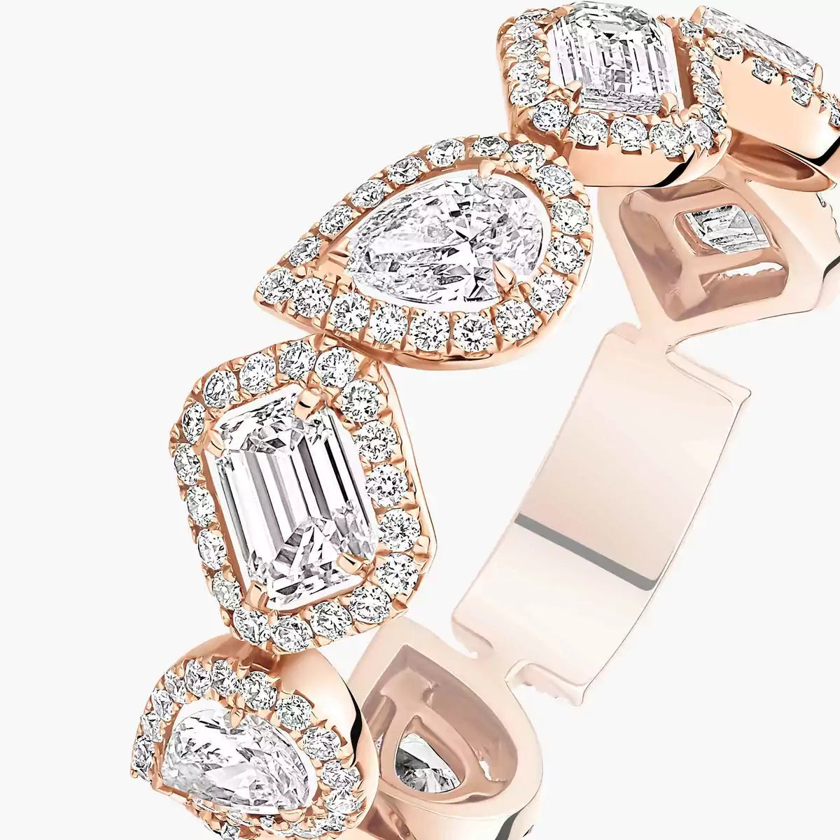 [LUXORA]Diamond Wedding Ring My Twin
