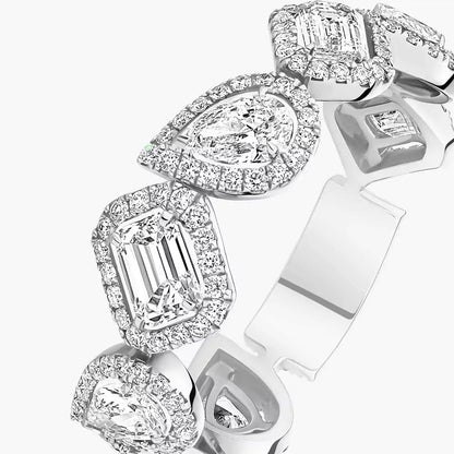 [LUXORA]Diamond Wedding Ring My Twin