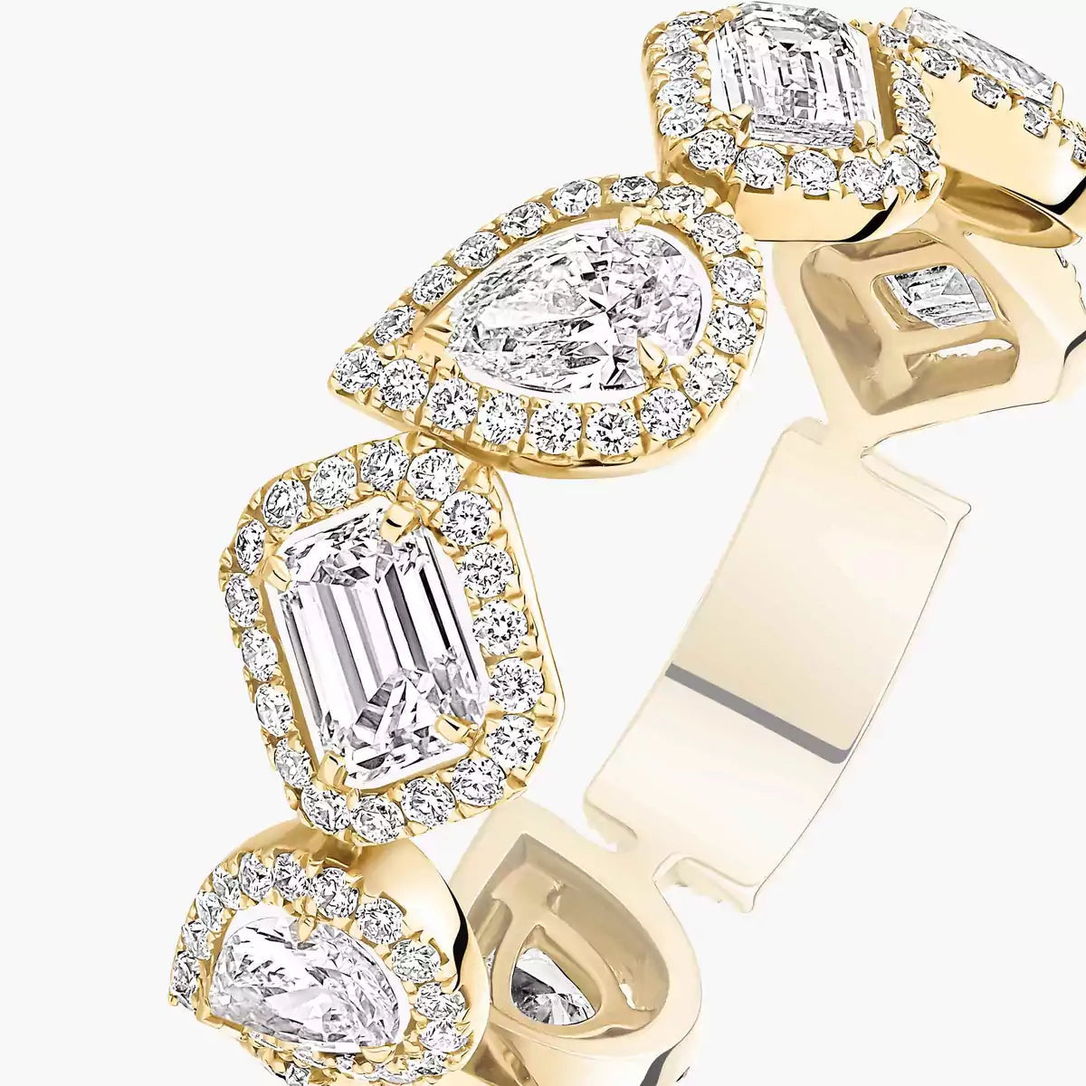 [LUXORA]Diamond Wedding Ring My Twin
