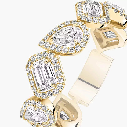 [LUXORA]Diamond Wedding Ring My Twin
