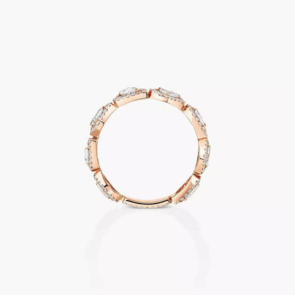 [LUXORA]Diamond Wedding Ring My Twin