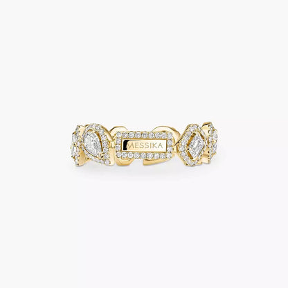 [LUXORA]Diamond Wedding Ring My Twin