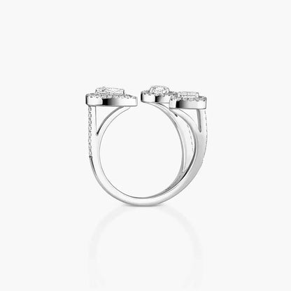 [[LUXORA] Diamond Ring 0,25ct My Twin Trilogy