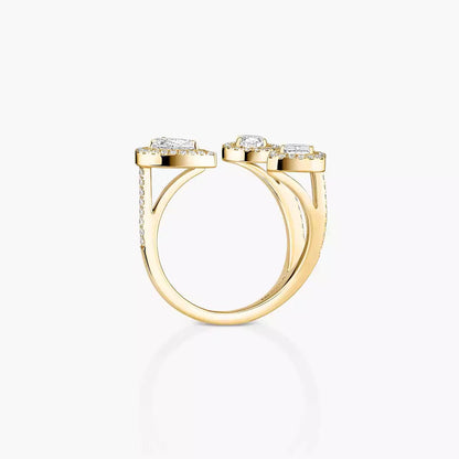 [[LUXORA] Diamond Ring 0,25ct My Twin Trilogy