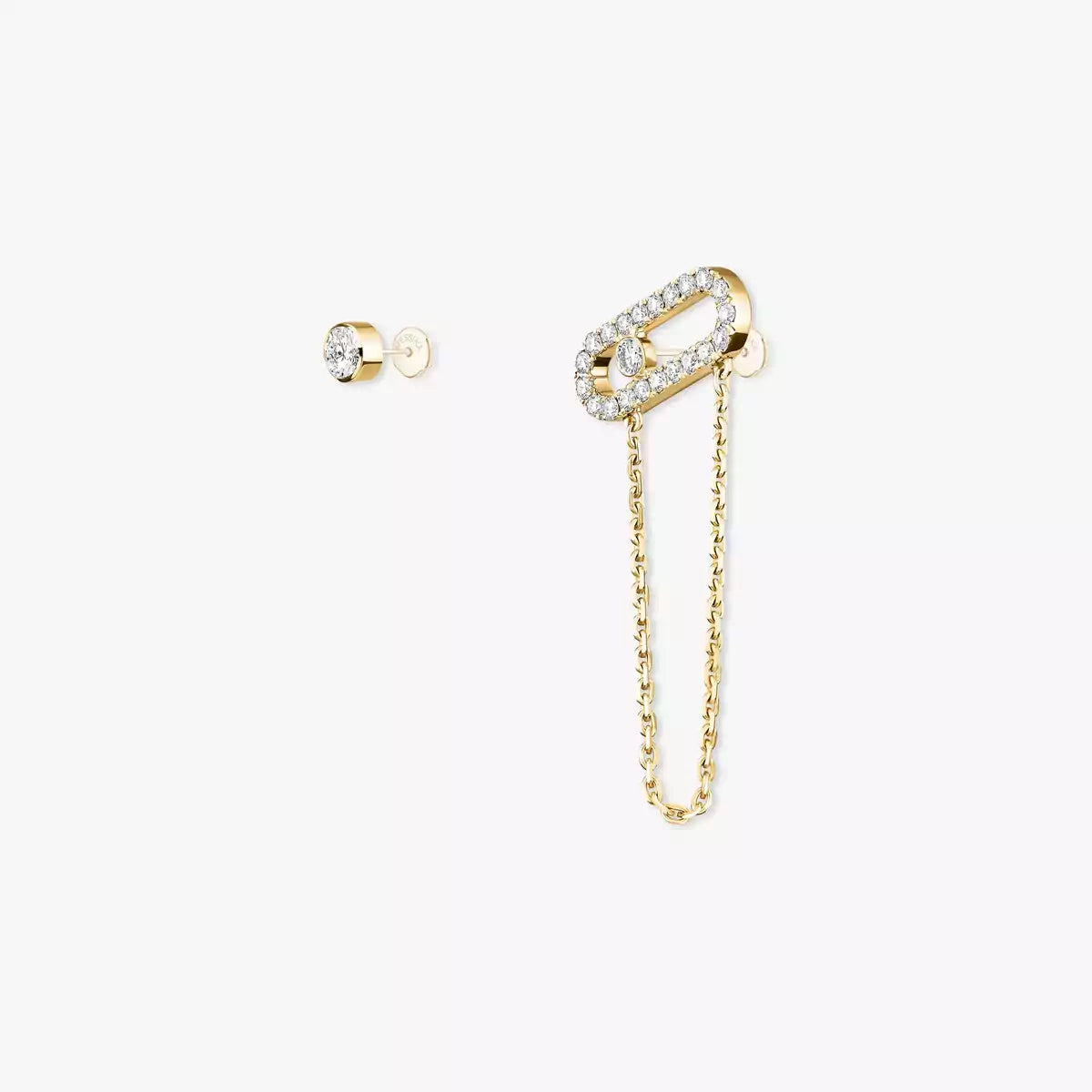 [LUXORA]Move Uno Diamond Earrings