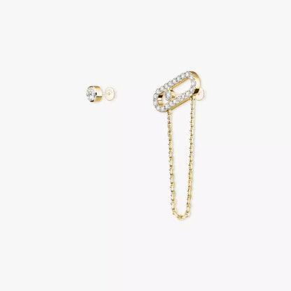 [LUXORA]Move Uno Diamond Earrings