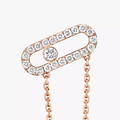 [LUXORA]Move Uno Diamond Earrings