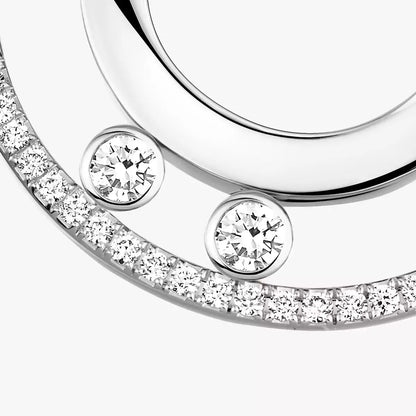 [LUXORA]Move Romane Small Diamond Hoop Earrings
