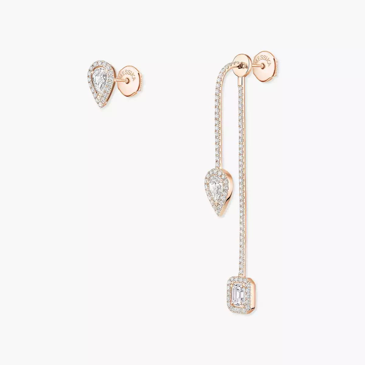 [LUXORA]Diamond Drop Earrings My Twin