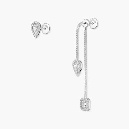 [LUXORA]Diamond Drop Earrings My Twin