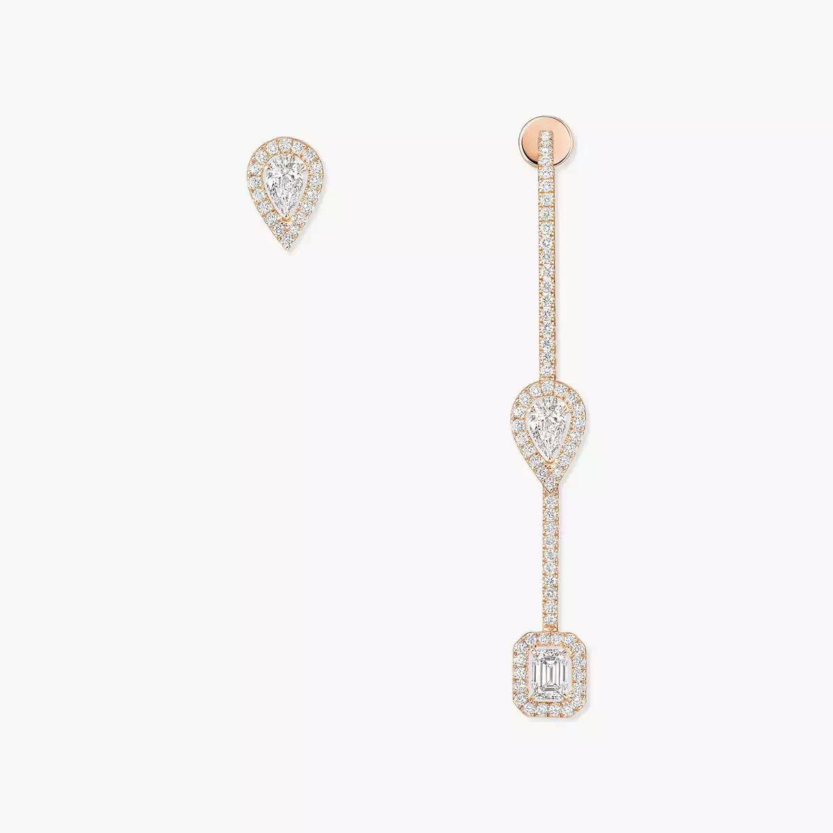 [LUXORA]Diamond Drop Earrings My Twin