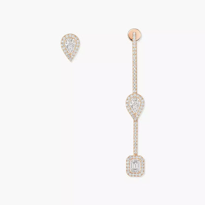 [LUXORA]Diamond Drop Earrings My Twin