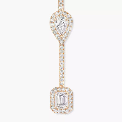 [LUXORA]Diamond Drop Earrings My Twin