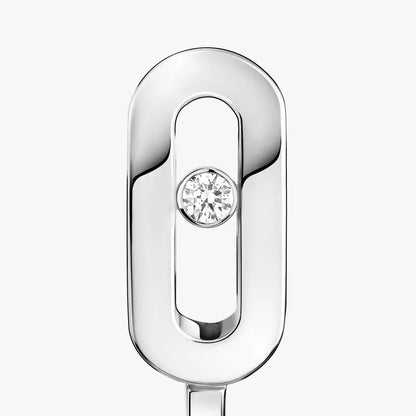 [LUXORA]Diamond Mini Hoop Earrings Move Classique