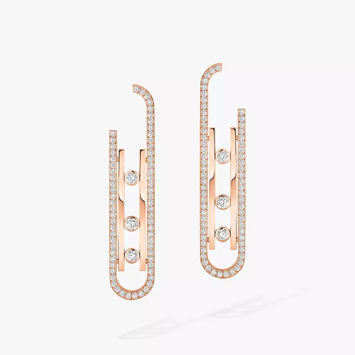 [LUXORA]Diamond Pendant Earrings Move 10Th