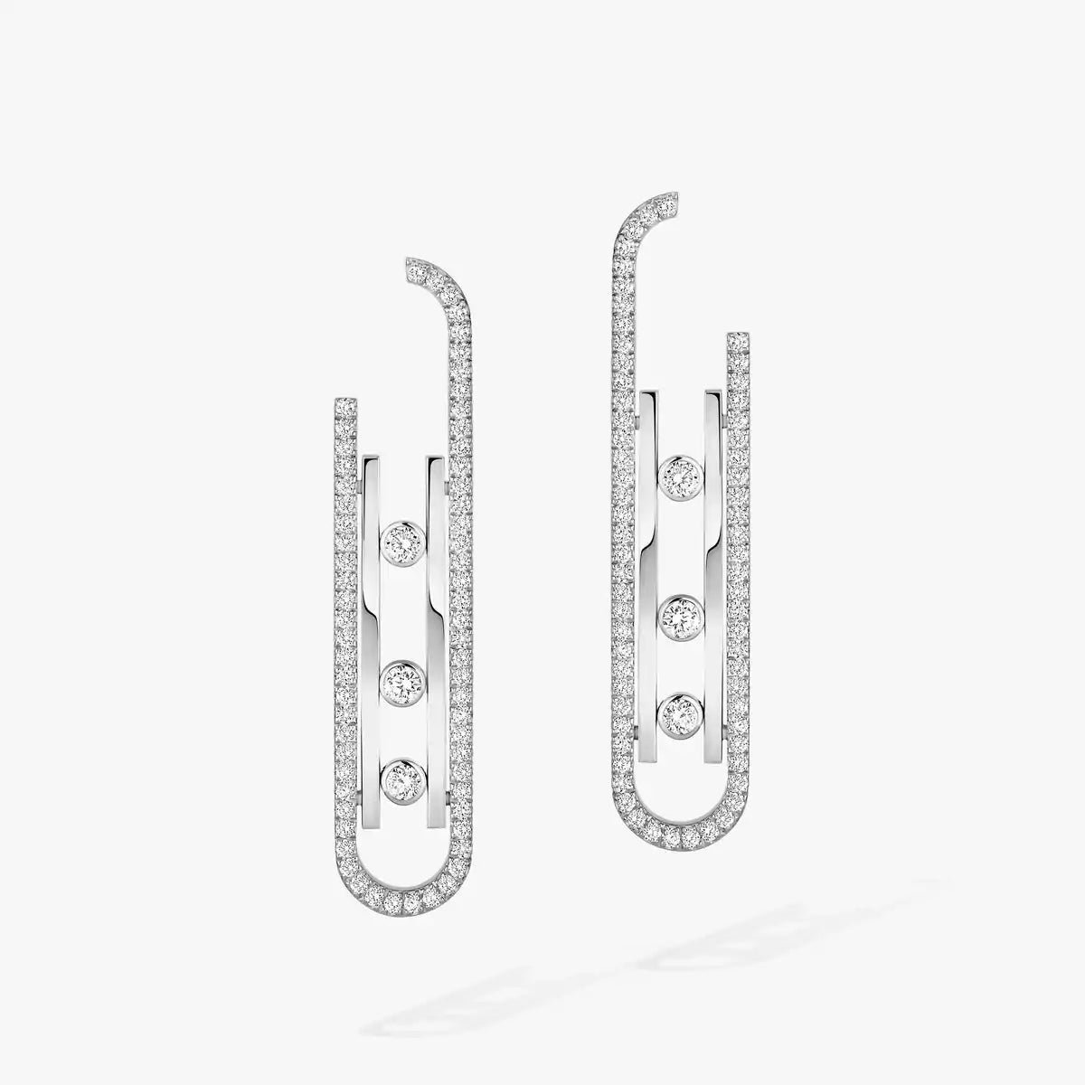 [LUXORA]Diamond Pendant Earrings Move 10Th