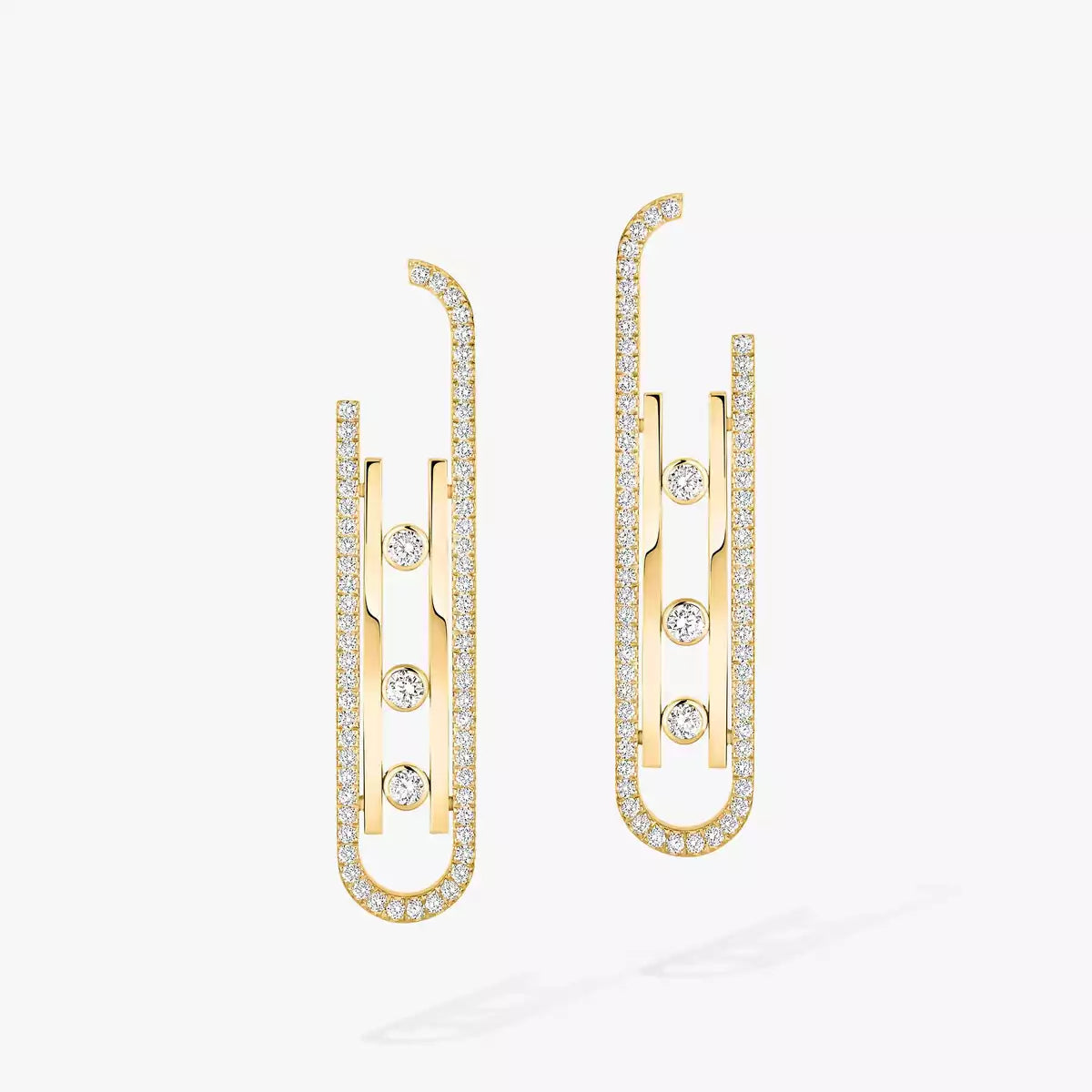 [LUXORA]Diamond Pendant Earrings Move 10Th