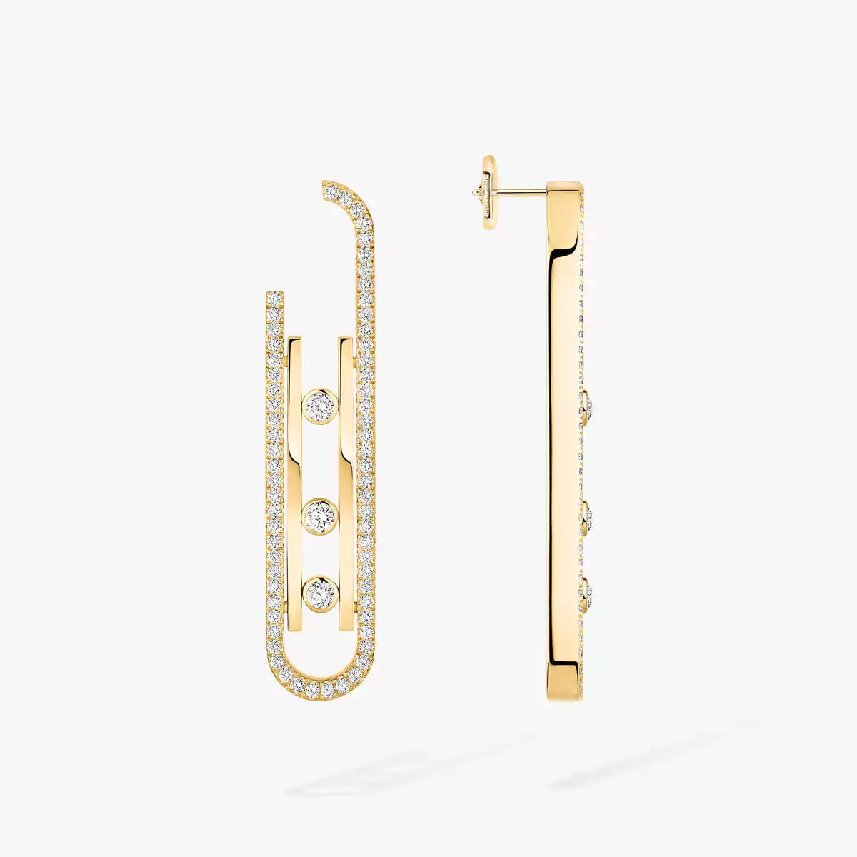 [LUXORA]Diamond Pendant Earrings Move 10Th