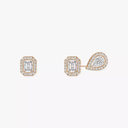 [LUXORA]Diamond Earrings 0,10ct My Twin 1+2