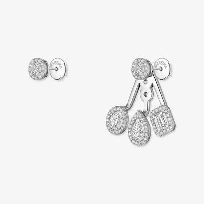 [LUXORA] My Twin Trio  Diamond Earrings